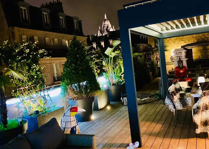 Beautiful Place With Breathtaking Private Rooftop Terrace 210m2 In Of Appartement